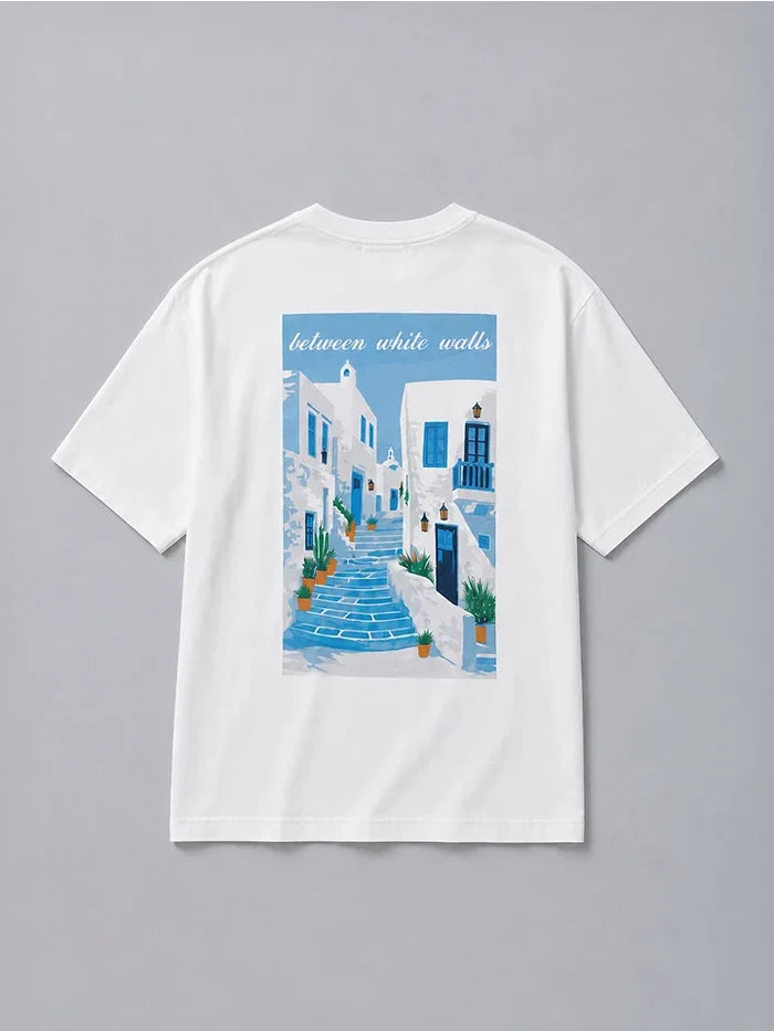 Postcard - 100% Cotton Graphic Tee