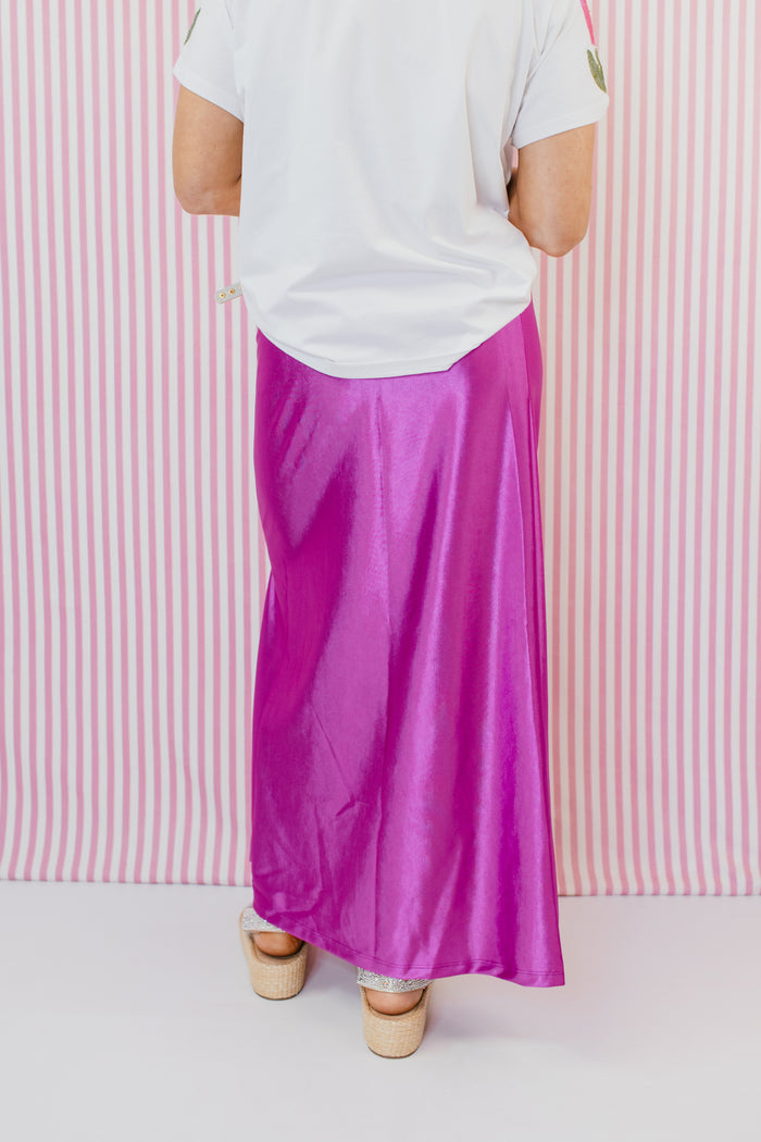 Power Play Skirt In Orchid Casino - Reg & Curvy
