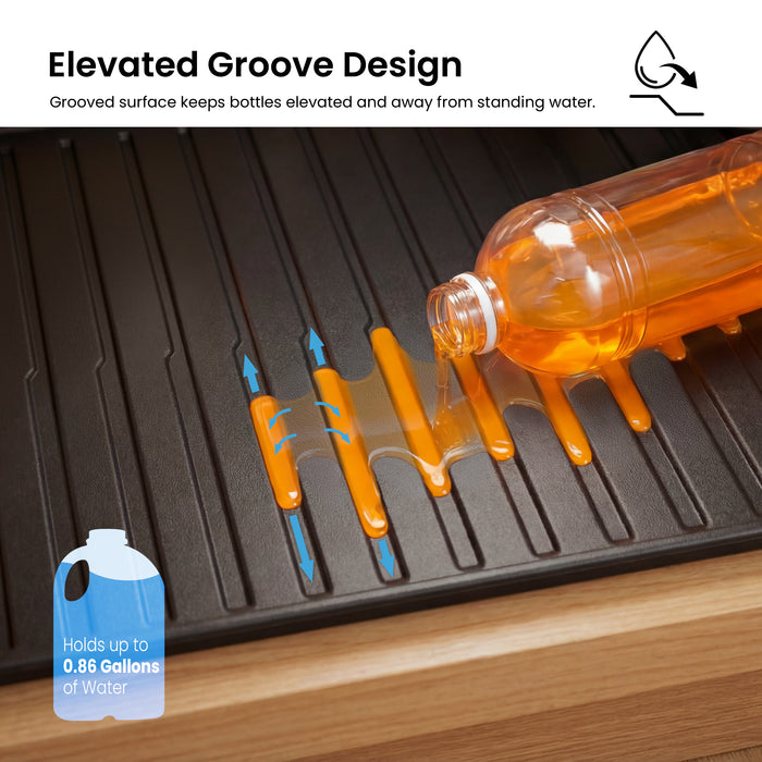 Premium Waterproof Under Sink Mat – 25" × 22"