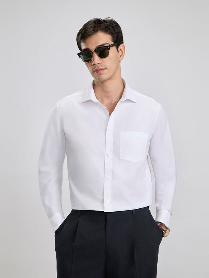 Pristine Cotton Blend Shirt (Pack of 2)