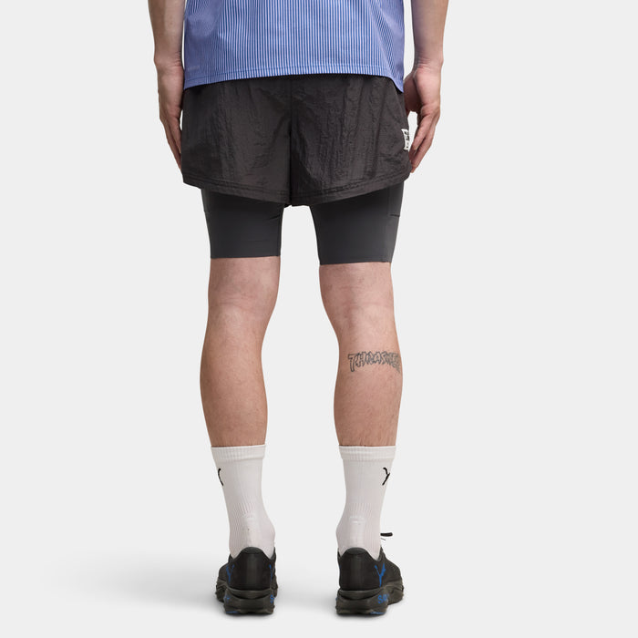 Saysky Puma x Saysky 9\" 2-in-1 Shorts Grey 614 529017 99
