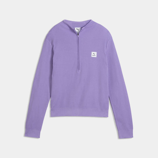 Saysky Puma x Saysky Long Sleeve Half Zip Purple 716 528992 46