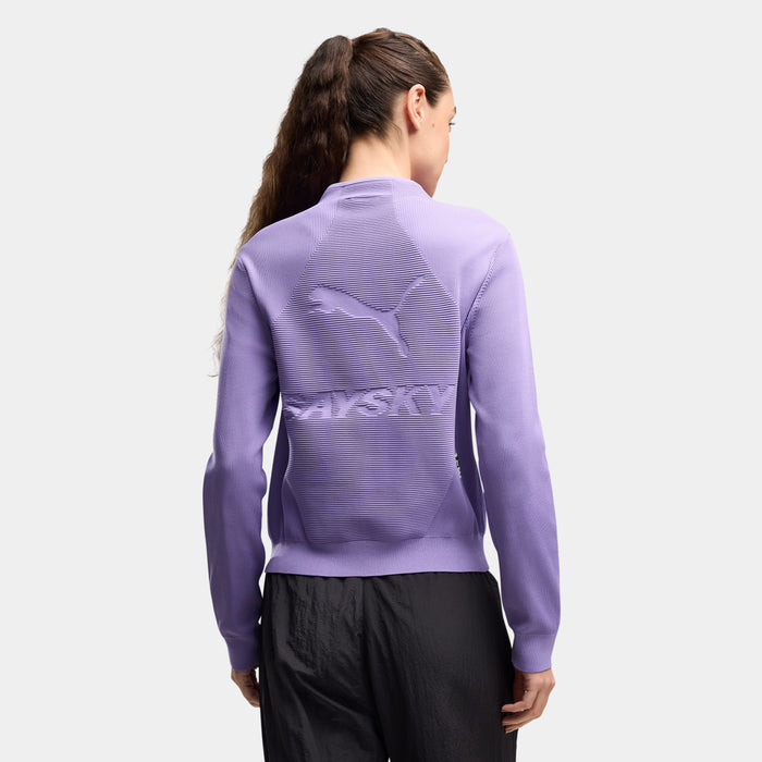 Saysky Puma x Saysky Long Sleeve Half Zip Purple 716 528992 46