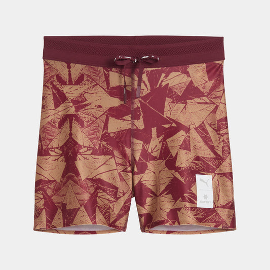 Saysky Puma x Saysky Short Tights 4\" Origami Camo 1081 527834 90