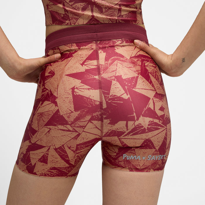 Saysky Puma x Saysky Short Tights 4\" Origami Camo 1081 527834 90