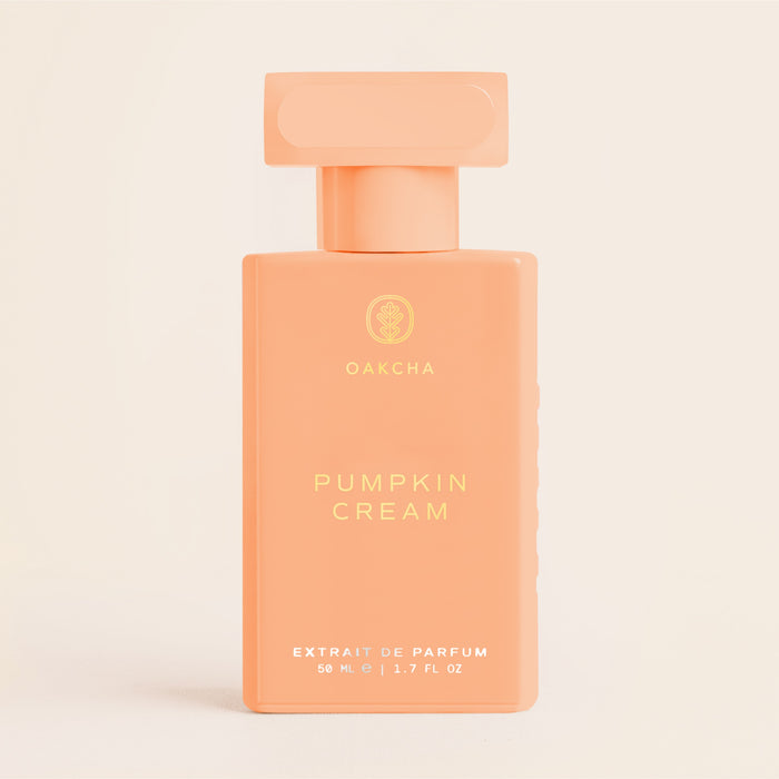 Front view of Pumpkin Cream Extrait de Parfum bottle, 50 mL