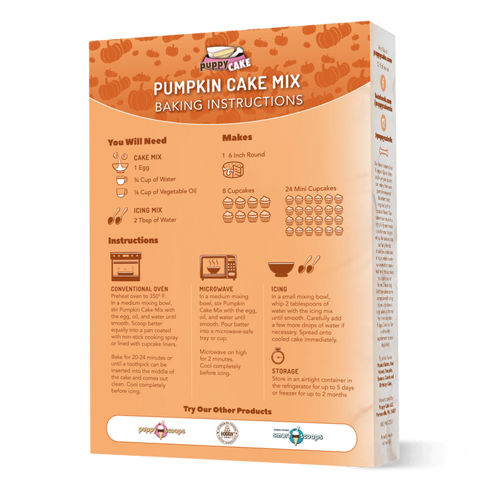 PuppyCake-Pumpkin (Wheat Free)