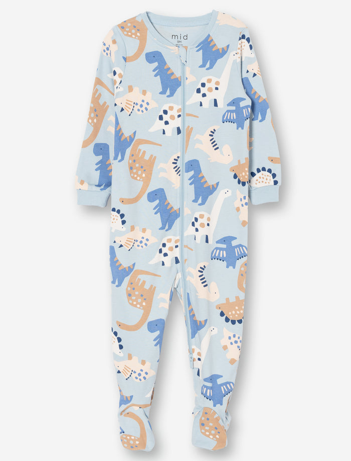 Pyjama 1 pièce en tricot imprimé pour bébé garçon
