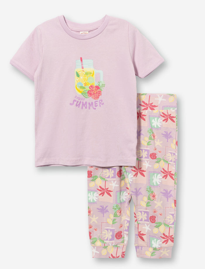 Pyjama 2 pièces imprimé