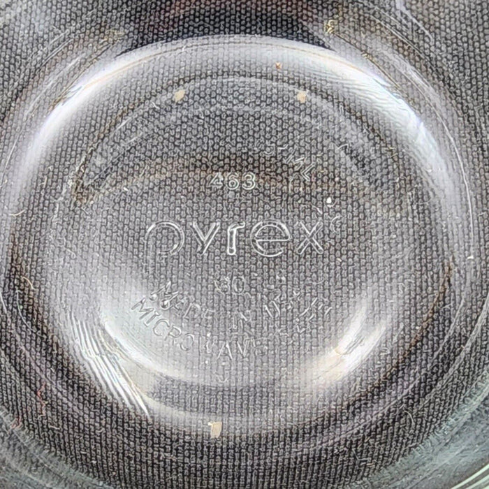 Pyrex Custard Cup Set Of 6 Cups 3 Ring 463 6 Oz Clear Usa