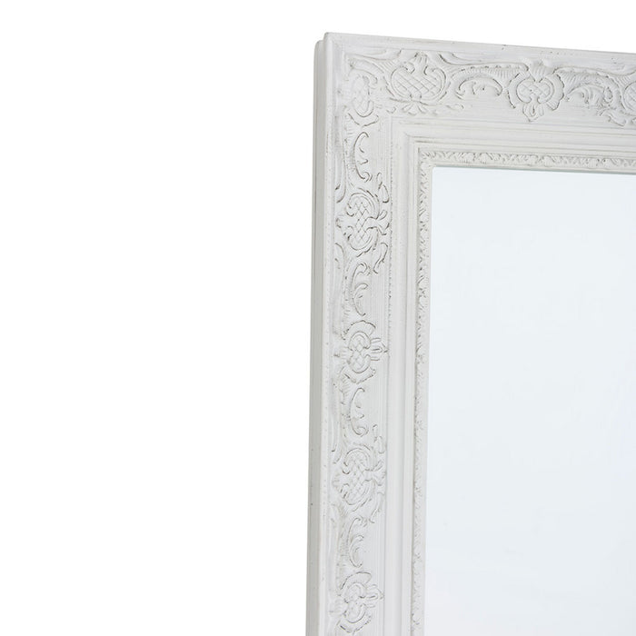 Quincy Antique White Mirror 90x60cm