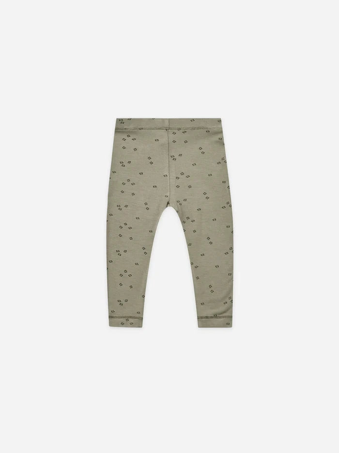 Quincy Mae Bamboo Leggings- Geo