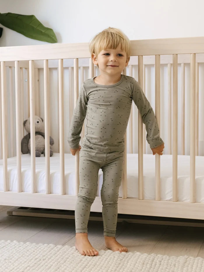 Quincy Mae Bamboo Leggings- Geo