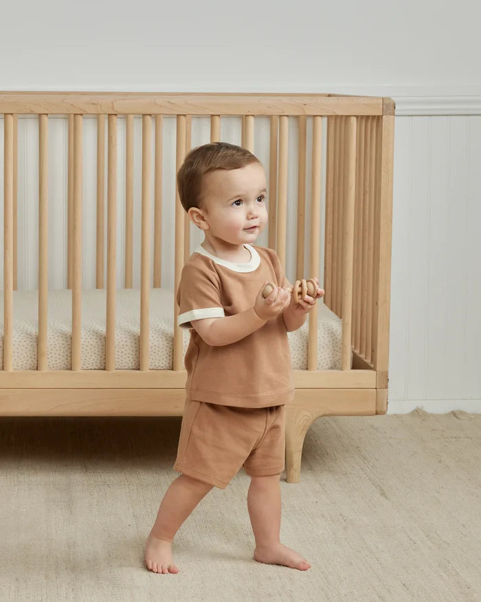 Quincy Mae Jersey Short - Clay