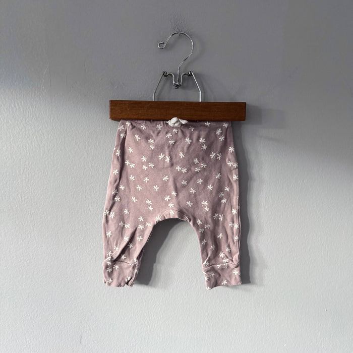 Quincy Mae / Light brown harem pants / 6-12M