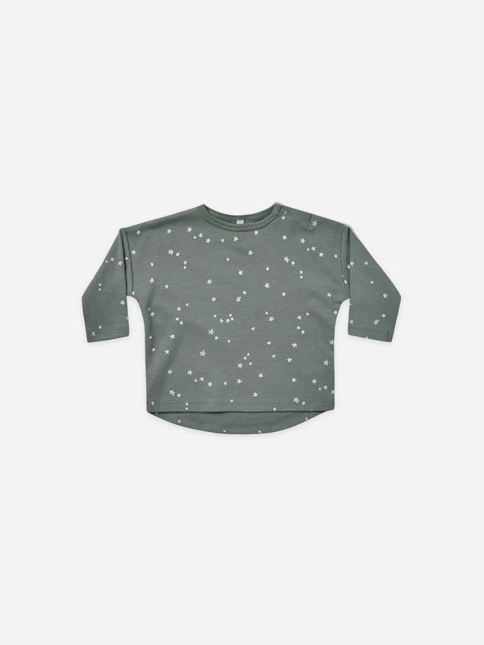 Quincy Mae Long Sleeve Tee- Stars