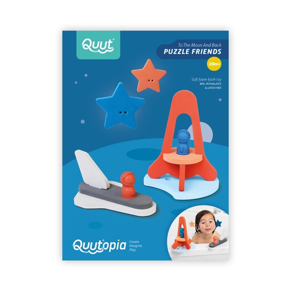 Quutopia To the Moon & Back Bath Puzzle
