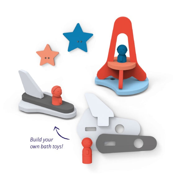 Quutopia To the Moon & Back Bath Puzzle