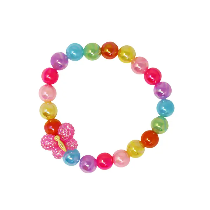 Rainbow Butterfly Bracelet