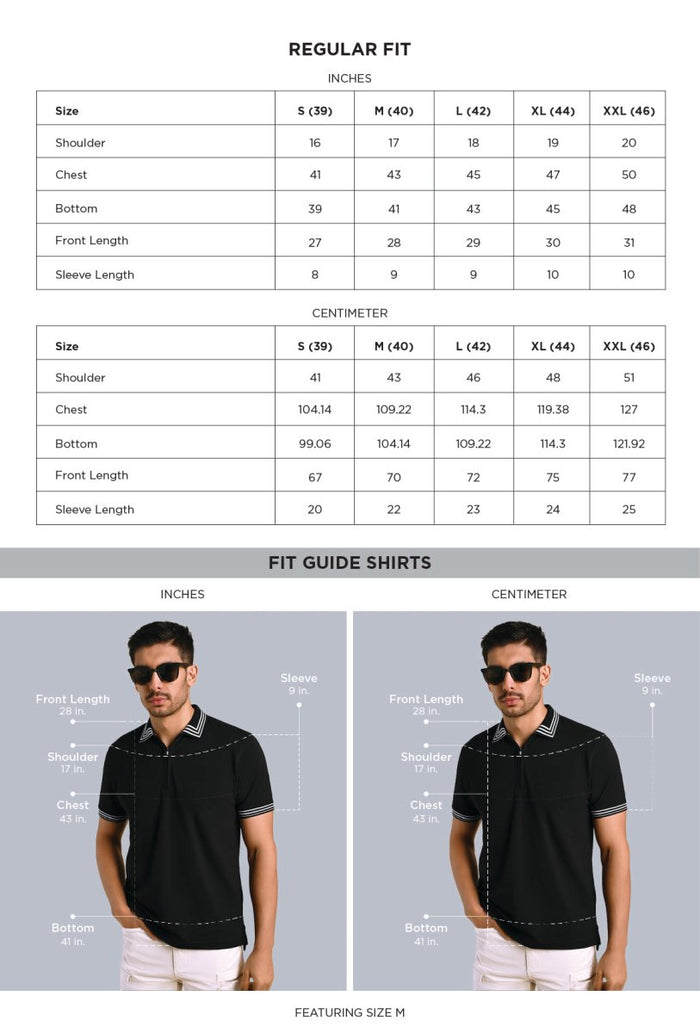 Raven Cotton Polo T-Shirt