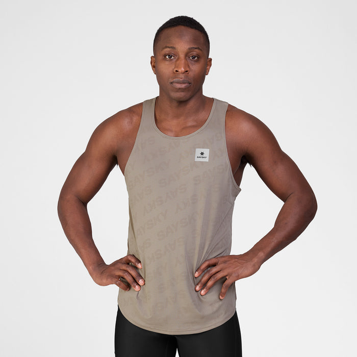 Saysky Reactive Flow Singlet Dark Beige Logo 1070 SM30009