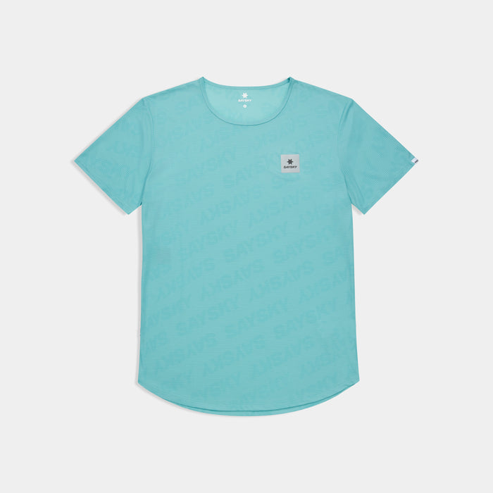 Saysky Reactive Flow T-shirt Blue Logo 1071 SM25011