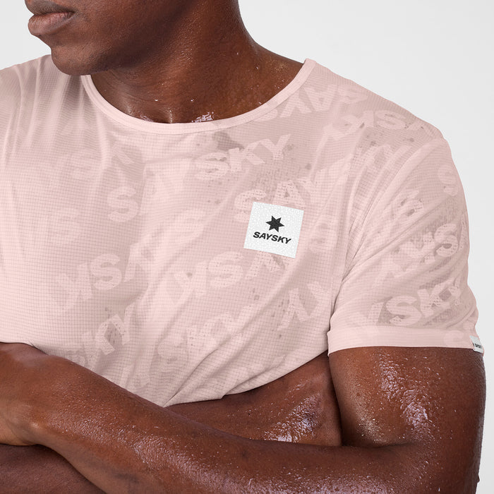 Saysky Reactive Flow T-shirt Pink Logo 1069 SM25011