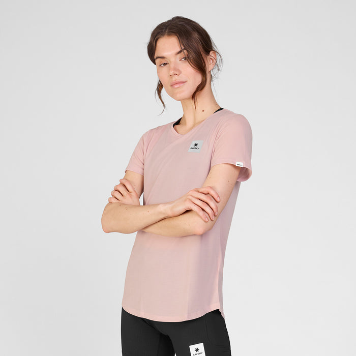 Saysky Reactive Flow T-shirt Pink Logo 1069 SW25008