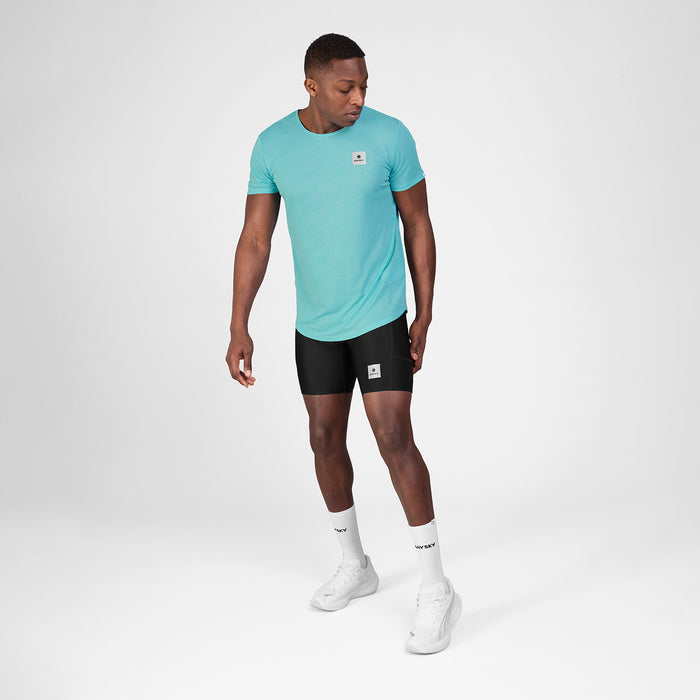 Saysky Reactive Flow T-shirt Blue Logo 1071 SM25011
