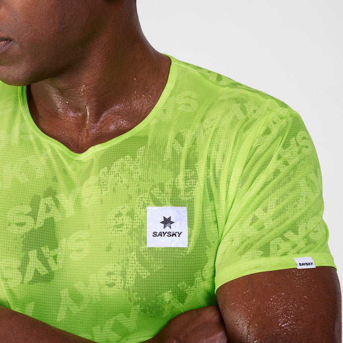 Saysky Reactive Flow T-shirt Yellow 1068 SM25011