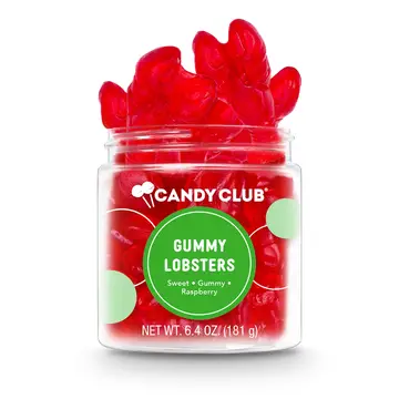 Red Lobster Gummy Candies