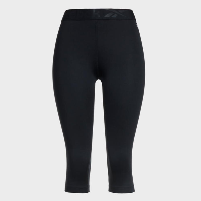Reebok Apparel Women Workout Ready Capri Tights BLACK