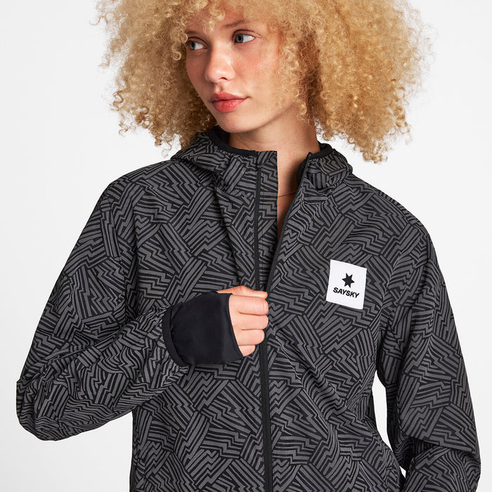 Saysky Reflective Blaze Jacket Black Reflective Lightning 1050 OWRJA01C1050