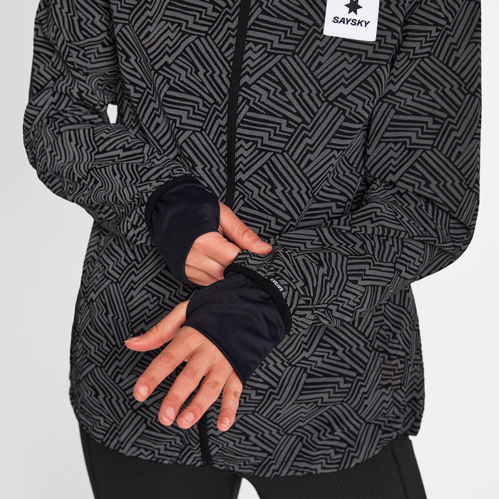 Saysky Reflective Blaze Jacket Black Reflective Lightning 1050 OWRJA01C1050