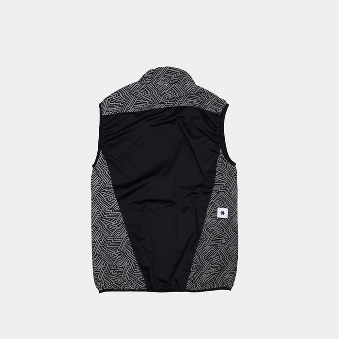 Saysky Reflective Pace Vest Black Reflective Lightning 1050 OMRVE01C1050