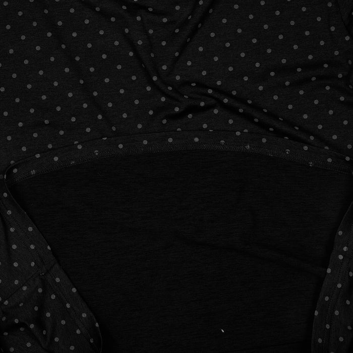 Saysky Reflective Polka Pace Long sleeve Black Reflective Polka 1018 MWRLS01C1018