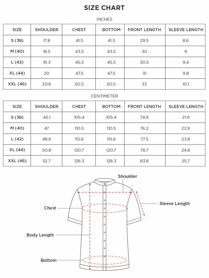 Relajarse White Linen Mandarin Shirt - half sleeve