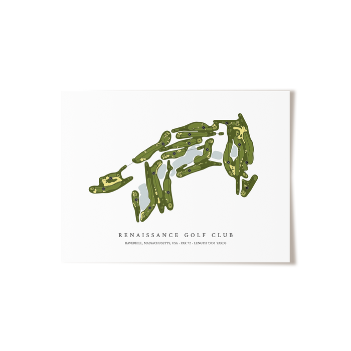 Renaissance Golf Club | Golf Course Print | Unframed