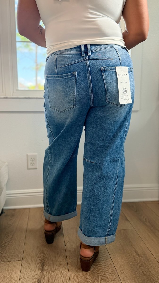 Restock: Risen A Barrel Of Fun Jeans - Reg & Curvy - Macoma Boutique170 Denim
