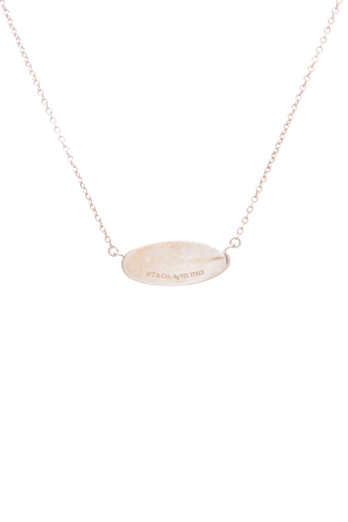 Tiffany & Co. - Sterling Silver RTT ID Oval Necklace