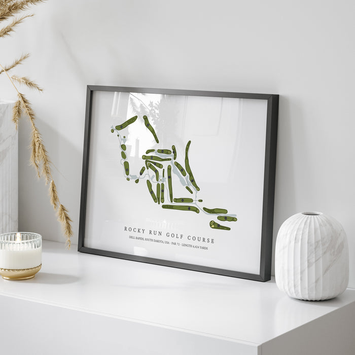 Rocky Run Golf Course | Golf Course Map | On Table