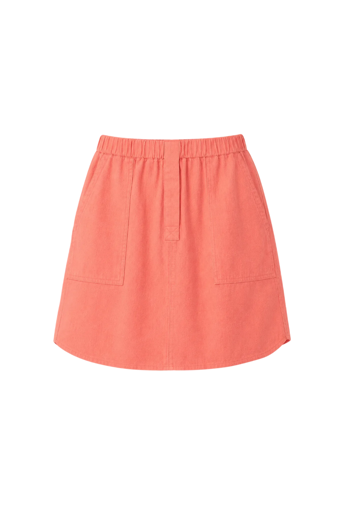 Round Hem Skirt