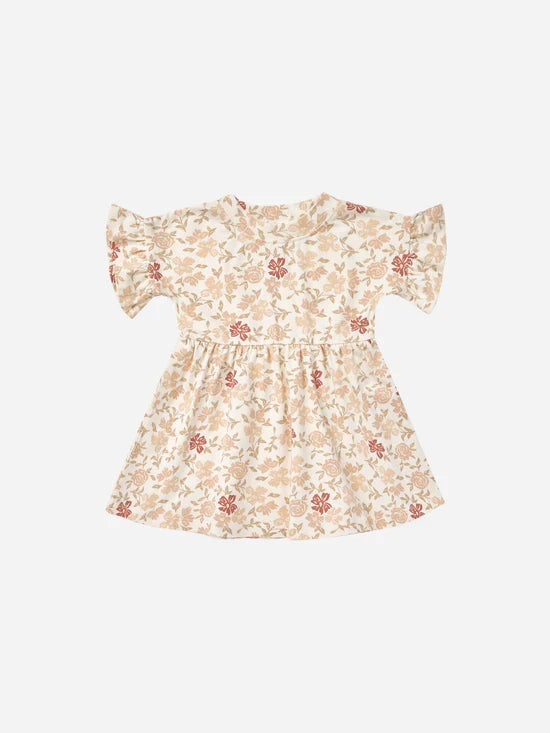 Rylee & Cru Babydoll Dress - Pink Floral
