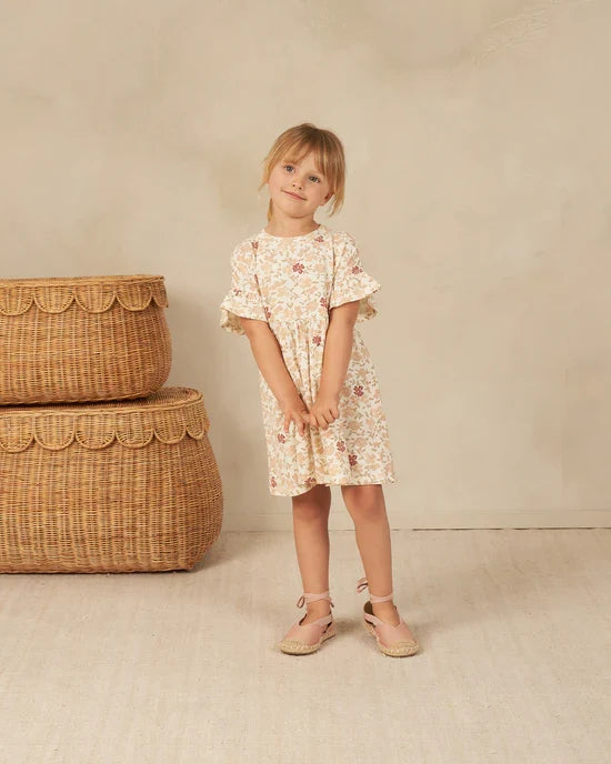 Rylee & Cru Babydoll Dress - Pink Floral