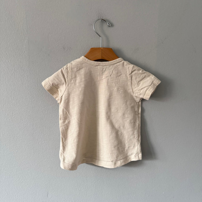 Rylee + Cru / White T-shirt / 6-12M