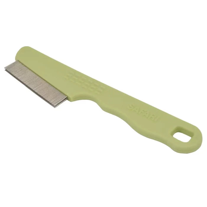 Safari Flea Comb-Double Row of Teeth