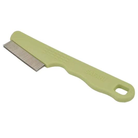 Safari Flea Comb-Double Row of Teeth
