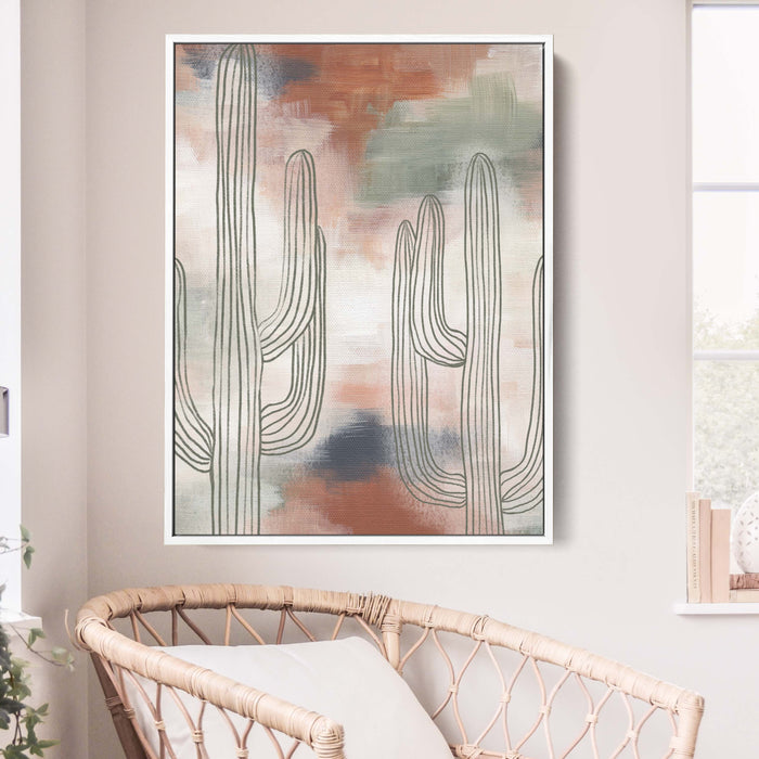 8"x10" / Canvas / White