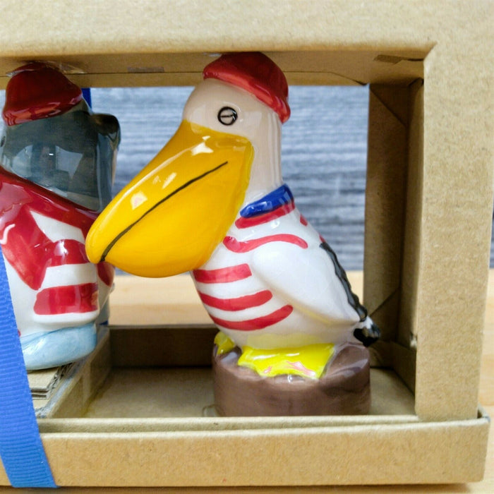 Sailor Buddies Salt Pepper Set Collectible by Blue Sky Clayworks