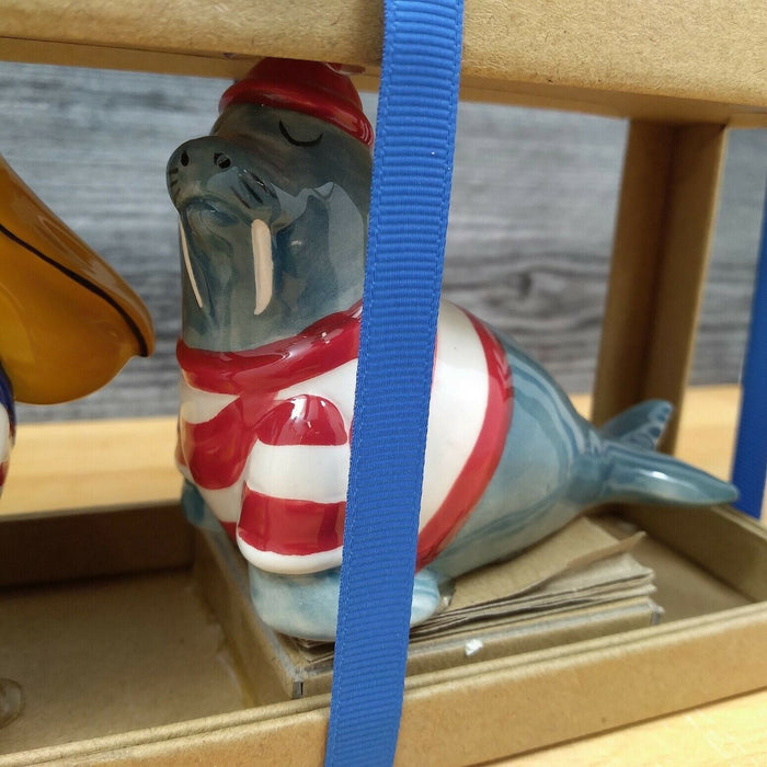 Sailor Buddies Salt Pepper Set Collectible by Blue Sky Clayworks